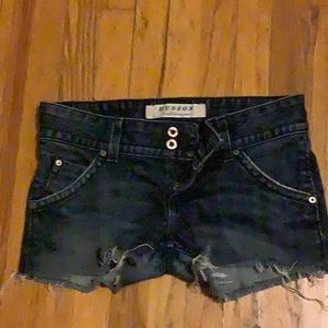 Hudson cut off jean shorts